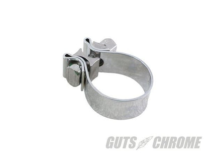 V-TWIN 1-7/8" Muffler Clamp Chrome OEM Type Qty 1
