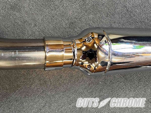 V-TWIN 1-7/8" Muffler Clamp Chrome OEM Type Qty 1