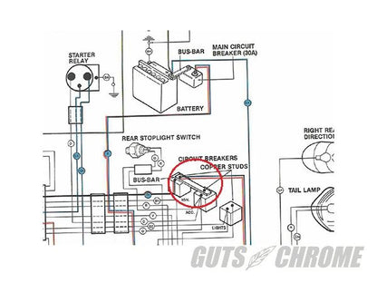 V-TWIN Breaker Wiring Connector Bar