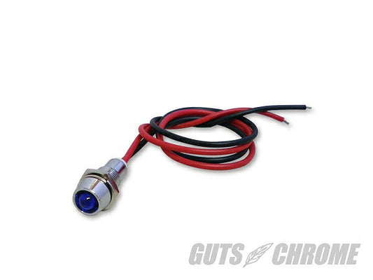 インジケーターランプ ブルー 8.5mm