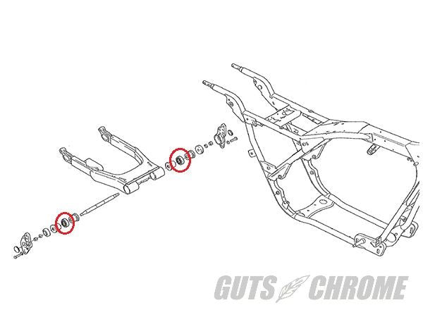 スイングアームベアリング キット ツーリング
