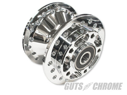 V-TWIN フロント ナローアルミハブ シングルディスク XL FXD