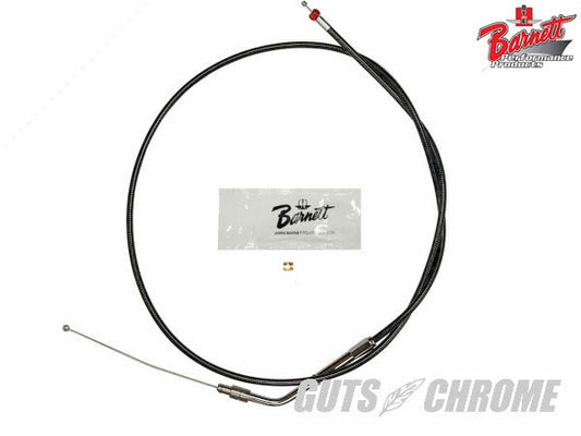 バーネット スロットルケーブル ブラック 38.9インチ 135° XL