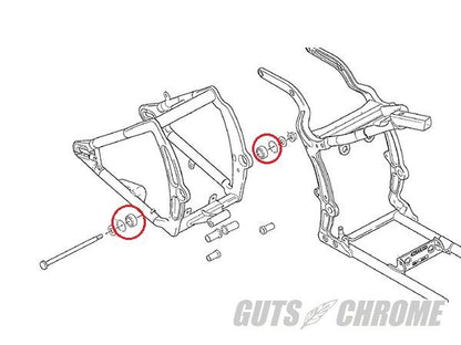 Swingarm Bearing Kit Softail