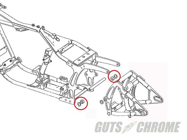 スイングアームベアリング キット ソフテイル