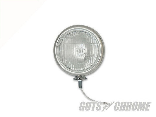 Vintage Style Fog Light Clear Lens (Halogen H3 Bulb)