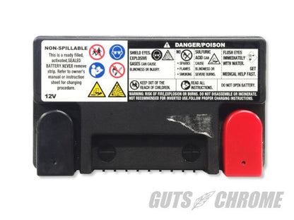 Harley_Genuine ハーレー純正バッテリー OEM 65958-04/66000208A 2004年以降XL