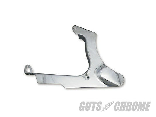 Chrome Belt Guard, Lower, '06 Softail