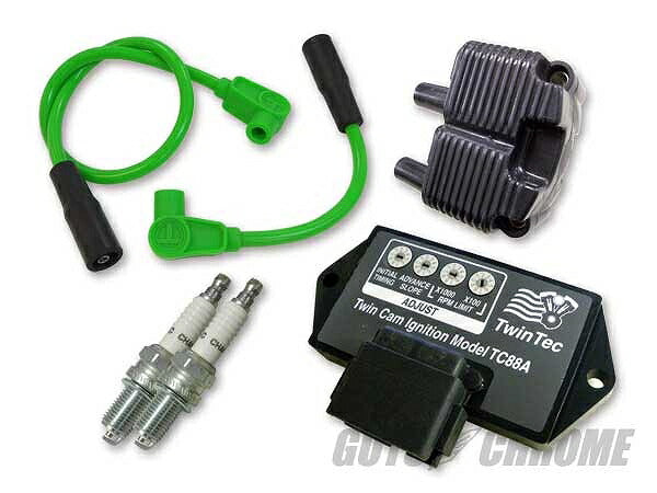 TC88A 点火リフレッシュセット 緑 04-06年FXD/ST
