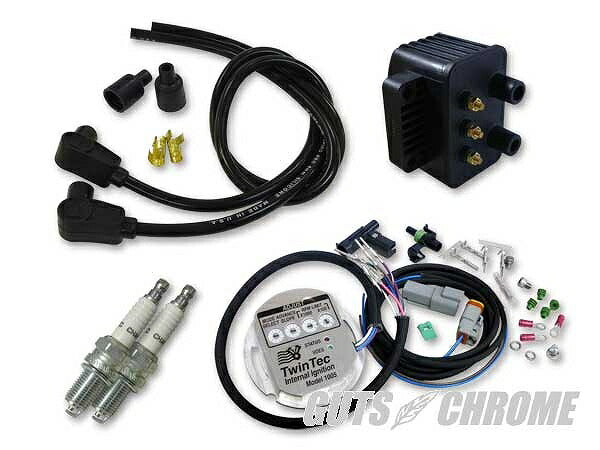 Module Independent Ignition Conversion Kit 98-03XL Black 90°