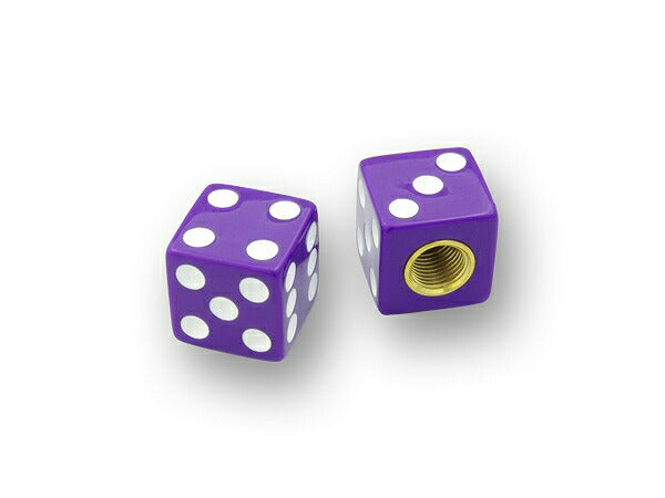 ダイス バルブキャップセット パープル