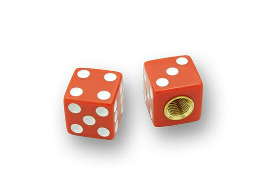 ダイス バルブキャップセット レッド