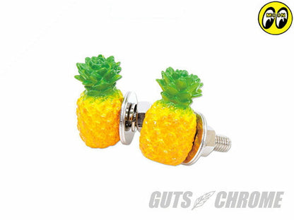 BLUE PANIC オリジナル パイナップル ライセンスボルトセット 3×1.7cm 2個セット