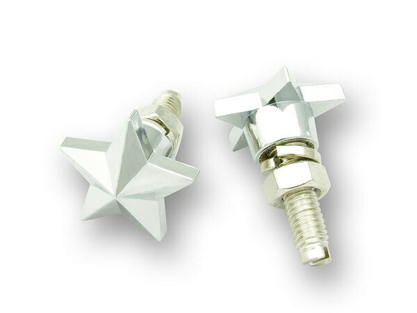 スター ライセンスボルトセット クローム