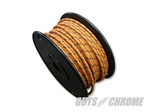 クロスカバーワイヤー16ゲージ オレンジX黒X赤 1ロール