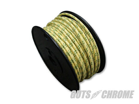 クロスカバーワイヤー16ゲージ 黄×緑※1m売リ