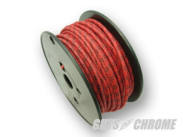 クロスカバーワイヤー16ゲージ 赤X黒 1m売リ