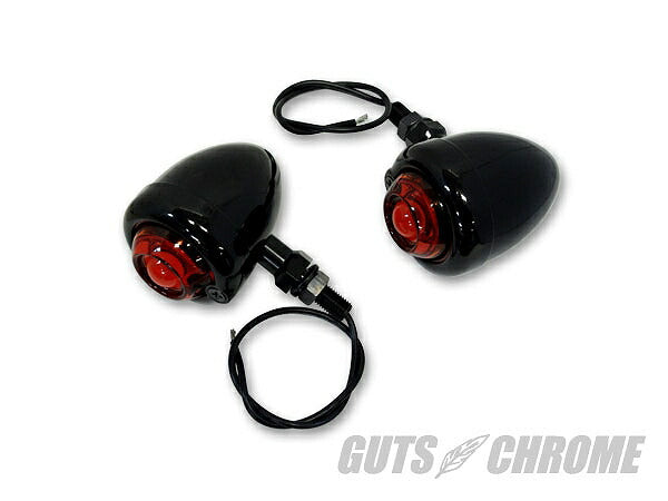 ガイドタイプ ウィンカーセット ブラック アンバーレンズ