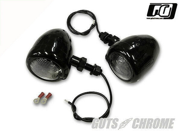 YANKEE120スタイルウインカー ブラック M10スタッド