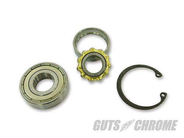Bearing set for magneto, upper and lower