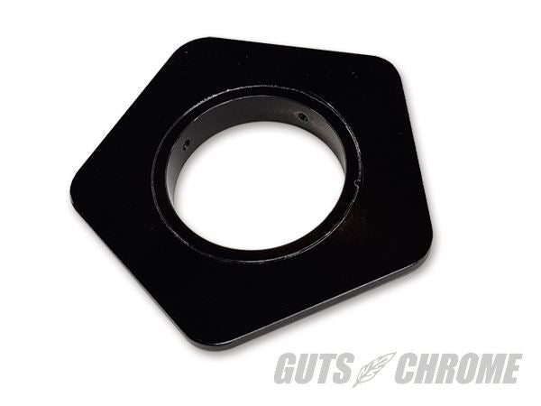 Authentic Market Dual Flange Hub Flange Cover Black