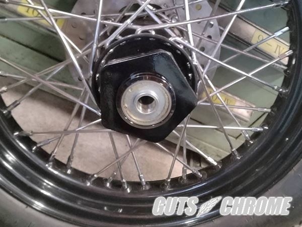 Authentic Market Dual Flange Hub Flange Cover Black