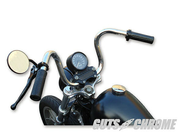 チョップスティックハンドルバー クローム ヘコミ無し