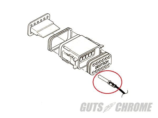 Deutsch DT Series Connector Female Terminal, 1 pc.
