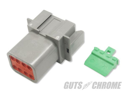 Deutsch DT Series Connector Female 8-Pin Gray