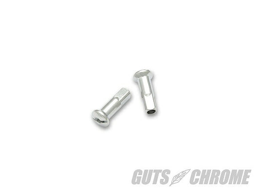 スポークニップルセット EXロングタイプ クローム