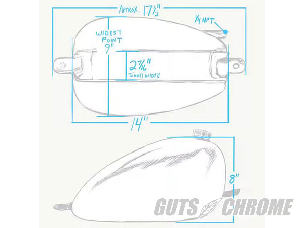 2.4ガロン キングピーナッツ フリスコタンク 20.3×22.9×44.5cm