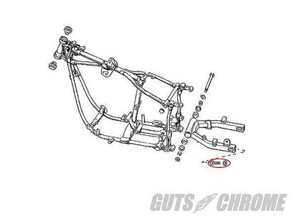 リアアクスルアジャスタースクリュー 36-72 BT パーカライズド