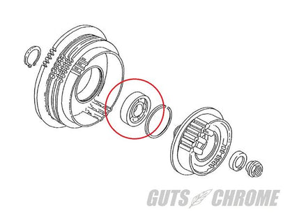 クラッチドラムベアリング スポーツスター