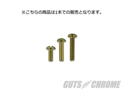 ブラス スロッテッドスクリュー 1/4-20-1/4