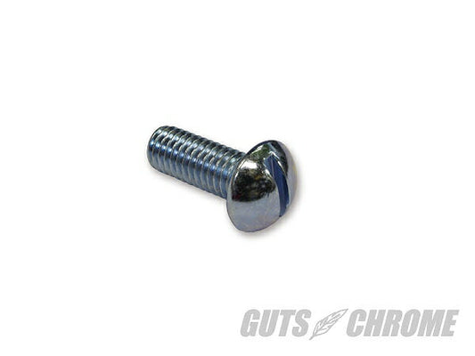 Slotted Screw, Zinc, 3/8-16 x 1 inch