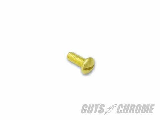 Brass Slotted Screw 5/16-18X3/4