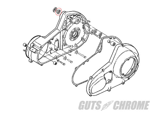 Starter Motor Shaft Oil Seal 89-94 BT Big Twin Repair Parts