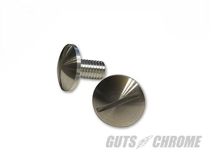 R&U Products Tandem Plug Bolts for EVO XL, Aluminum, 1986-2003 Sportster, Set of 2