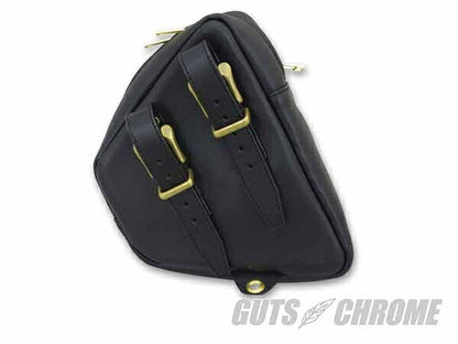 Leather Bag Tuck Roll for Rigid Softail