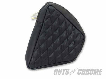 Leather Bag Diamond for Rigid Softail
