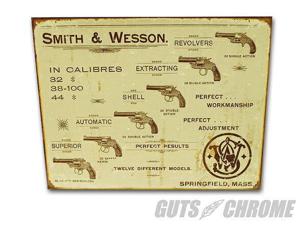 メタルサイン Smith \U0026 Wesson