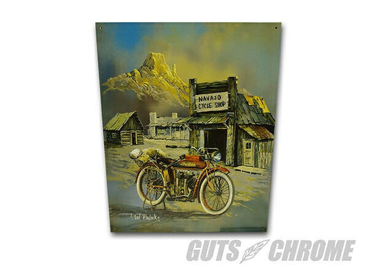 メタルサイン Blaylock Apache Hige Speed