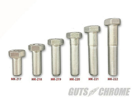 Cadmium Plated Inch Bolts 3/8-24x3/4