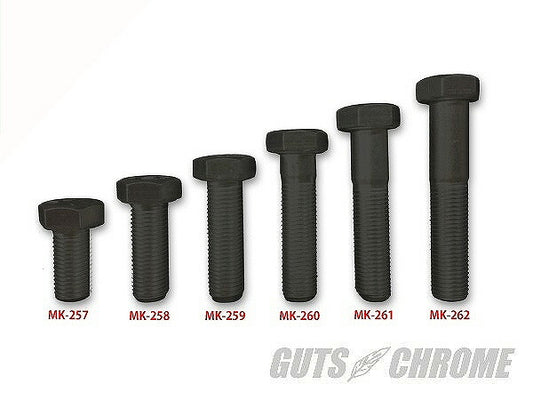 Parkerized finish, inch bolt, 3/8-24x1-1/2