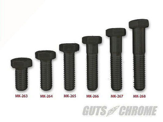 Parkerized finish inch bolt 3/8-16x3/4