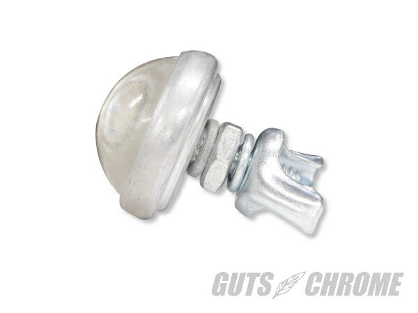 レッドフォックス ガラスレンズリフレクター ラウンドカット クリア 24.5mm