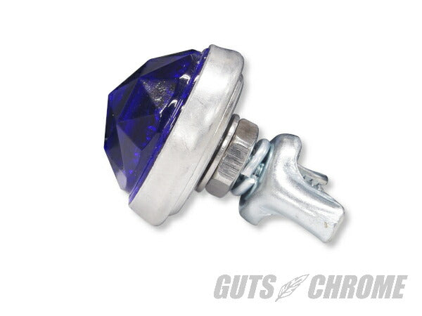 レッドフォックス ガラスレンズリフレクター プリズムカット ブルー 24.5mm 1個