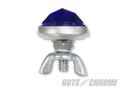 レッドフォックス ガラスレンズリフレクター プリズムカット ブルー 24.5mm 1個
