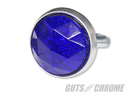 レッドフォックス ガラスレンズリフレクター プリズムカット ブルー 24.5mm 1個