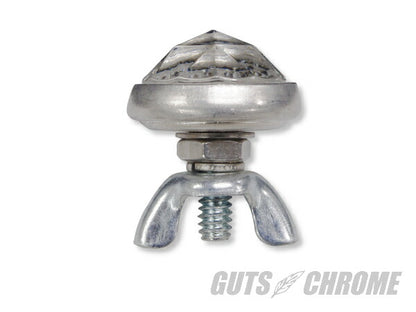 レッドフォックス ガラスレンズリフレクター プリズムカット クリア 24.5mm 1個